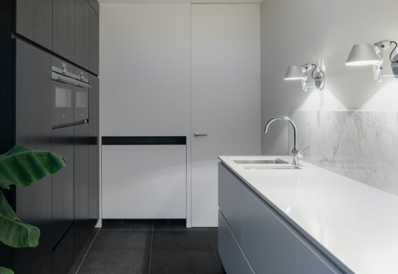 wit-zwarte keuken