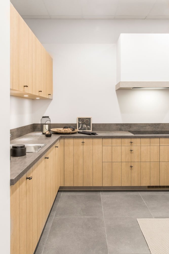 cottage stijl keuken met dekton werkblad