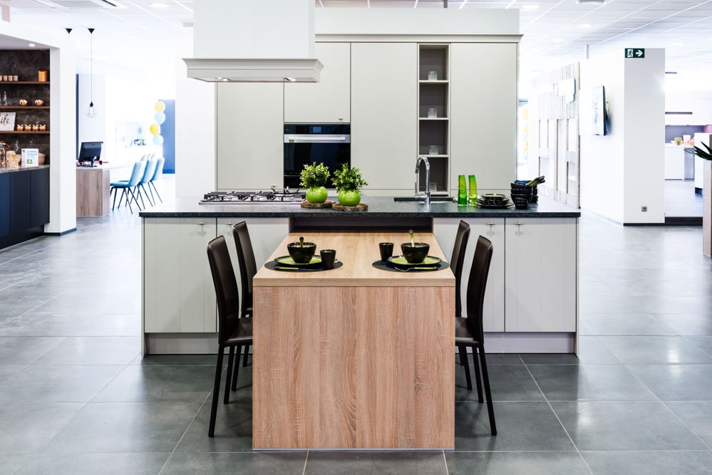 landelijke keuken in wit