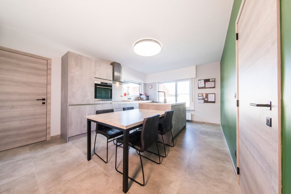 keuken met ruwe betonlook
