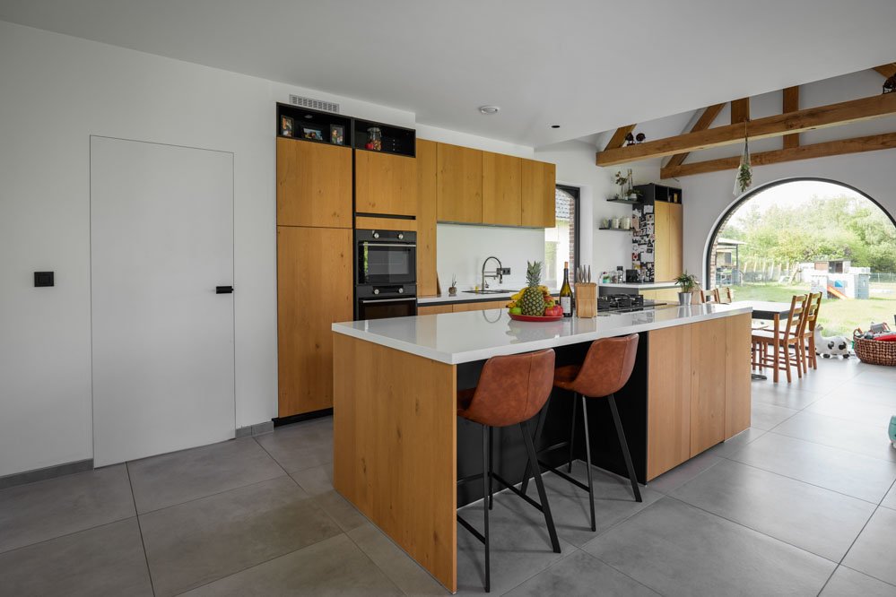 Houten keuken